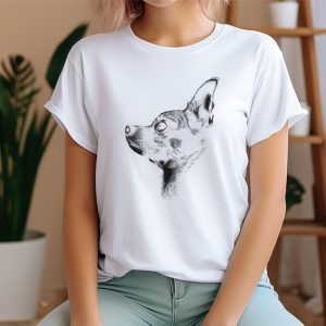 Dog Mom Tshirt White v6